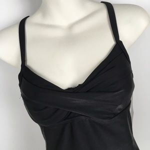 Athleta Twister Tankini Black 32B/C NWT